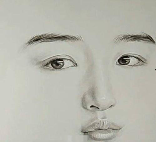 素描明星网红,网红明星的素颜风采