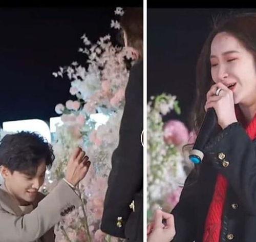 明星网红求婚,明星网红的甜蜜求婚瞬间